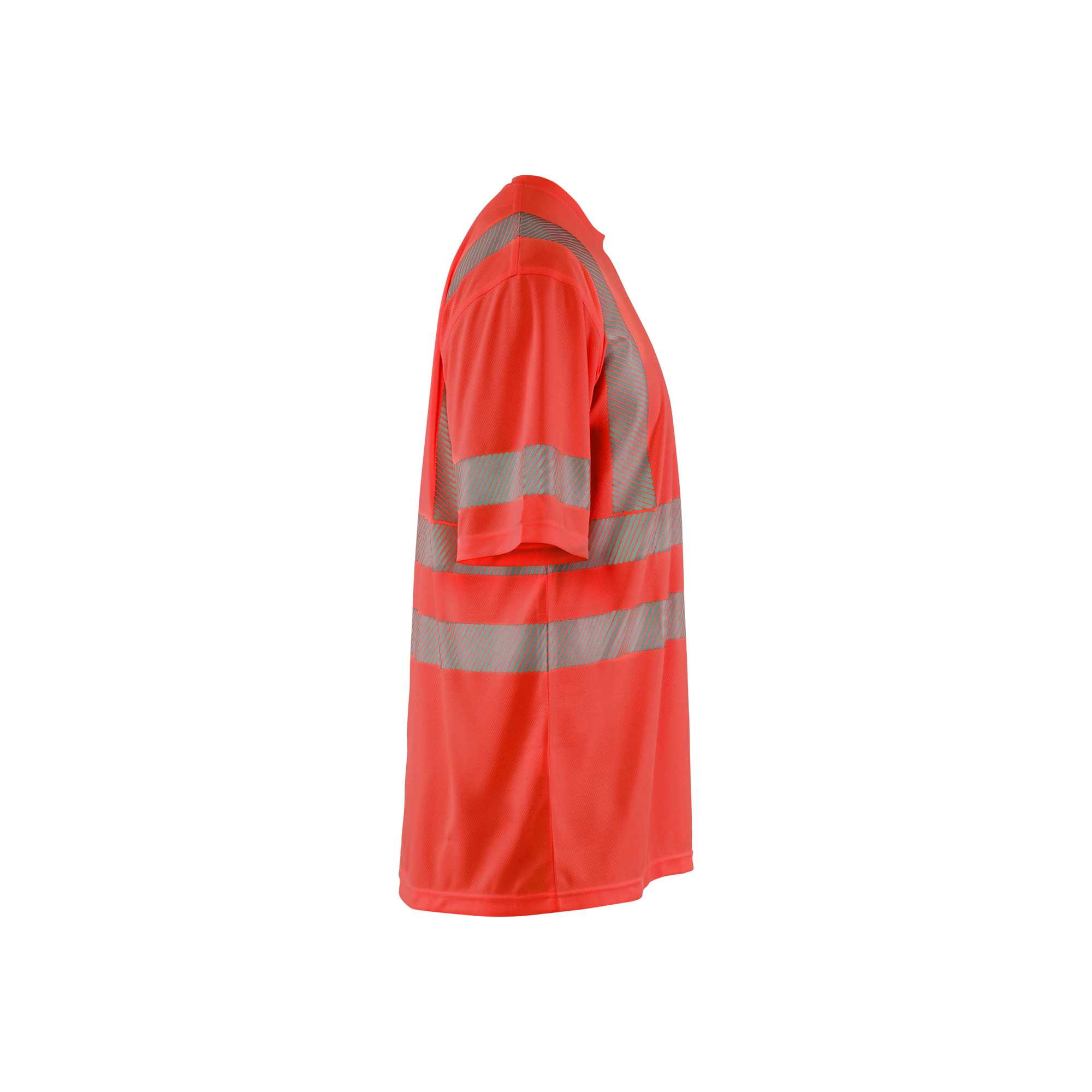 BLAKLADER 34201013 HI VIS UV PROTECTED T SHIRT Hi Vis Reflective Short Sleeve Work T-Shirt MEN - 100% Polyester
